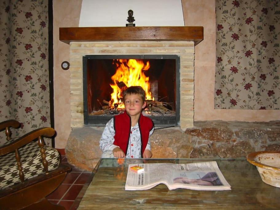 Gran Casa, Lagunas De Ruidera, Bbq, Porche, Chimenea Luaran gambar